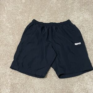 Nike Men's Dark Blue Athletic Shorts